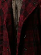 Palto' Jacket Enea Paltò Double-breasted Check Coat Paltò Palto' Jacket Enea Paltò Double-breasted Check Coat - Red