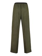Plan C Elasticated Waist Trousers Plan C Elasticated Waist Trousers - green