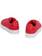 Philipp Plein Leather Low-top Sneakers Philipp Plein Leather Low-top Sneakers - red