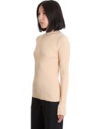 Acne Studios Katina Knitwear In Beige Synthetic Fibers Acne Studios Katina Knitwear In Beige Synthetic Fibers - beige