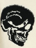 Alexander McQueen Crew Neck Pullover Skull Alexander McQueen Crew Neck Pullover Skull - Ivory Black