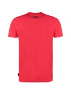 Philipp Plein Logo Print Cotton T-shirt Philipp Plein Logo Print Cotton T-shirt - red