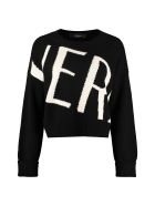 Versace Crew-neck Wool Sweater Versace Crew-neck Wool Sweater - black