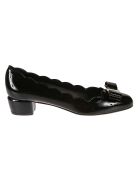 Salvatore Ferragamo Vara Shell Pumps Salvatore Ferragamo Vara Shell Pumps - Black