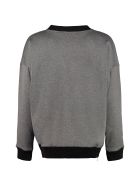 Plan C Cotton Crew-neck Sweatshirt Plan C Cotton Crew-neck Sweatshirt - grey