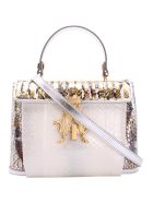 Giancarlo Petriglia Leather Tote Bag Giancarlo Petriglia Leather Tote Bag - Silver
