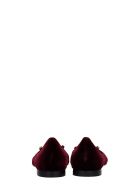 Fabio Rusconi Ballet Flats In Bordeaux Velvet Fabio Rusconi Ballet Flats In Bordeaux Velvet - bordeaux