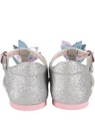 Sophia Webster Mini Silver ''riva Sandal Infant'' Sandals Sophia Webster Mini Silver ''riva Sandal Infant'' Sandals - Silver