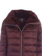 Save The Duck Fured Collar Down Jacket Save the Duck Fured Collar Down Jacket - Bordeaux