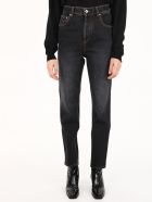 Loewe Logo Jeans Black Denim Loewe Logo Jeans Black Denim - Black