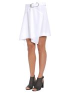 Carven Asymmetric Wrap Effect Skirt Carven Asymmetric Wrap Effect Skirt - BIANCO