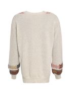 Etro Intarsia V-neck Pullover Etro Intarsia V-neck Pullover - Beige