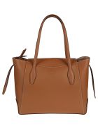 Tod's Aos Zip Media Shopper Bag Tod's Aos Zip Media Shopper Bag - Cuoio
