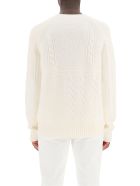 Skull Intarsia Sweater Alexander McQueen Skull Intarsia Sweater - Ivory/navy