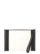 Alexander McQueen Debossed Logo Signature Clutch Alexander McQueen Debossed Logo Signature Clutch - Black