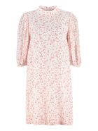 Ganni Printed Georgette Dress Ganni Printed Georgette Dress - White