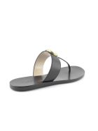 Gucci Black Leather Thong Sandal Gucci Black Leather Thong Sandal - Nero