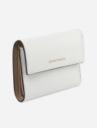 Trifold Wallet With Garnet Effect Emporio Armani Trifold Wallet With Garnet Effect - Grigio