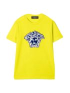 Young Versace Yellow T-shirt Young Versace Yellow T-shirt - Marrone