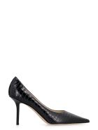 Jimmy Choo Love 85 Leather Pumps Jimmy Choo Love 85 Leather Pumps - black