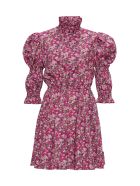 Philosophy di Lorenzo Serafini Floral Dress With Puffed Shoulders Philosophy di Lorenzo Serafini Floral Dress With Puffed Shoulders - Multicolor