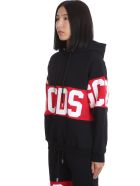 Sweatshirt In Black Cotton GCDS Sweatshirt In Black Cotton - Black