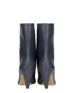 GIA COUTURE Atena 80 High Heels Ankle Boots In Grey Leather GIA COUTURE Atena 80 High Heels Ankle Boots In Grey Leather - grey