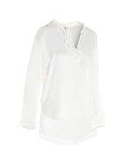 (nude) Blouse (nude) Blouse - White