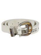 Golden Goose Belt Rodeo Washed Leather Serigraph Belt Golden Goose Belt Rodeo Washed Leather Serigraph Belt - Off-White