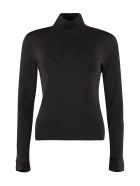 Agnona Wool Turtleneck Sweater Agnona Wool Turtleneck Sweater - grey