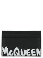 Alexander McQueen 'graffiti' Cardholder Alexander McQueen 'graffiti' Cardholder - Nero
