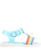 Melissa Light Blue Sandals For Kids With Cloud Melissa Light Blue Sandals For Kids With Cloud - Light Blue