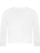 Sonia Rykiel White T-shirt For Girl With Tiger Sonia Rykiel White T-shirt For Girl With Tiger - White