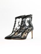 Francesco Russo Pvc Bootie Francesco Russo Pvc Bootie - Black