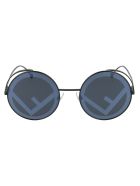 Ff 0343/s Sunglasses Fendi Ff 0343/s Sunglasses - 807MD BLACK
