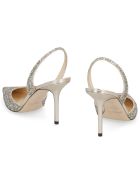Jimmy Choo Thandi 85 Leather Slingback Pumps Jimmy Choo Thandi 85 Leather Slingback Pumps - green