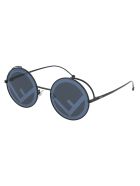 Ff 0343/s Sunglasses Fendi Ff 0343/s Sunglasses - 807MD BLACK