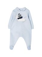 Il Gufo Blue Onesie Il Gufo Blue Onesie - Azzuro