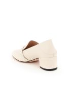 Bally Janelle Leather Loafers Bally Janelle Leather Loafers - 03015 BONE 15 (White)