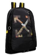 Off-White Logo Detail Nylon Backpack Off-White Logo Detail Nylon Backpack - black