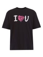 Balenciaga I Love You T-shirt Balenciaga I Love You T-shirt - Nero