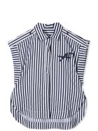 Alberta Ferretti Sleeveless Striped Shirt Alberta Ferretti Sleeveless Striped Shirt - Variante unica