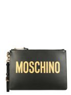 Pouch With Maxi Logo Moschino Pouch With Maxi Logo
