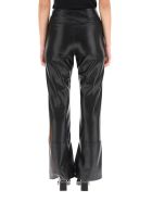 Nanushka Rhyan Trousers In Vegan Leather Nanushka Rhyan Trousers In Vegan Leather - BLACK (Black)