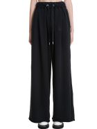 Palm Angels Pants In Black Cotton Palm Angels Pants In Black Cotton - black