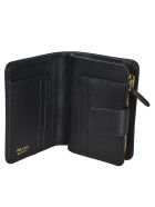 Prada Logo Plaque Wallet Prada Logo Plaque Wallet - Nero