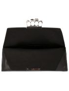 Alexander McQueen Skull Leather Clutch Alexander McQueen Skull Leather Clutch - black