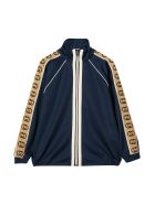 Gucci Blue Bomber Jacket Gucci Blue Bomber Jacket - Blu