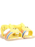 Melissa Yellow Sandals For Kids With Sun Melissa Yellow Sandals For Kids With Sun - Yellow
