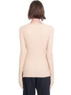 Helmut Lang Rib Crewneck Knitwear In Powder Cotton Helmut Lang Rib Crewneck Knitwear In Powder Cotton - powder